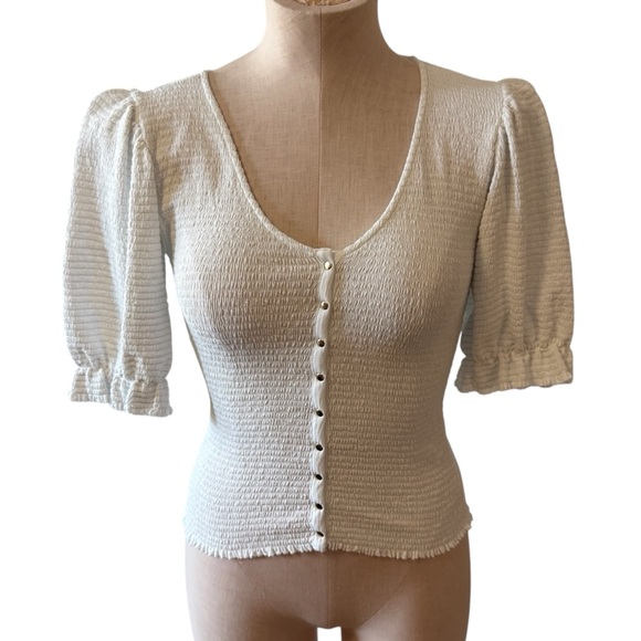 NATION LTD Laila Snap Corset Tee T-Shirt REVOLVE - Picture 3 of 11